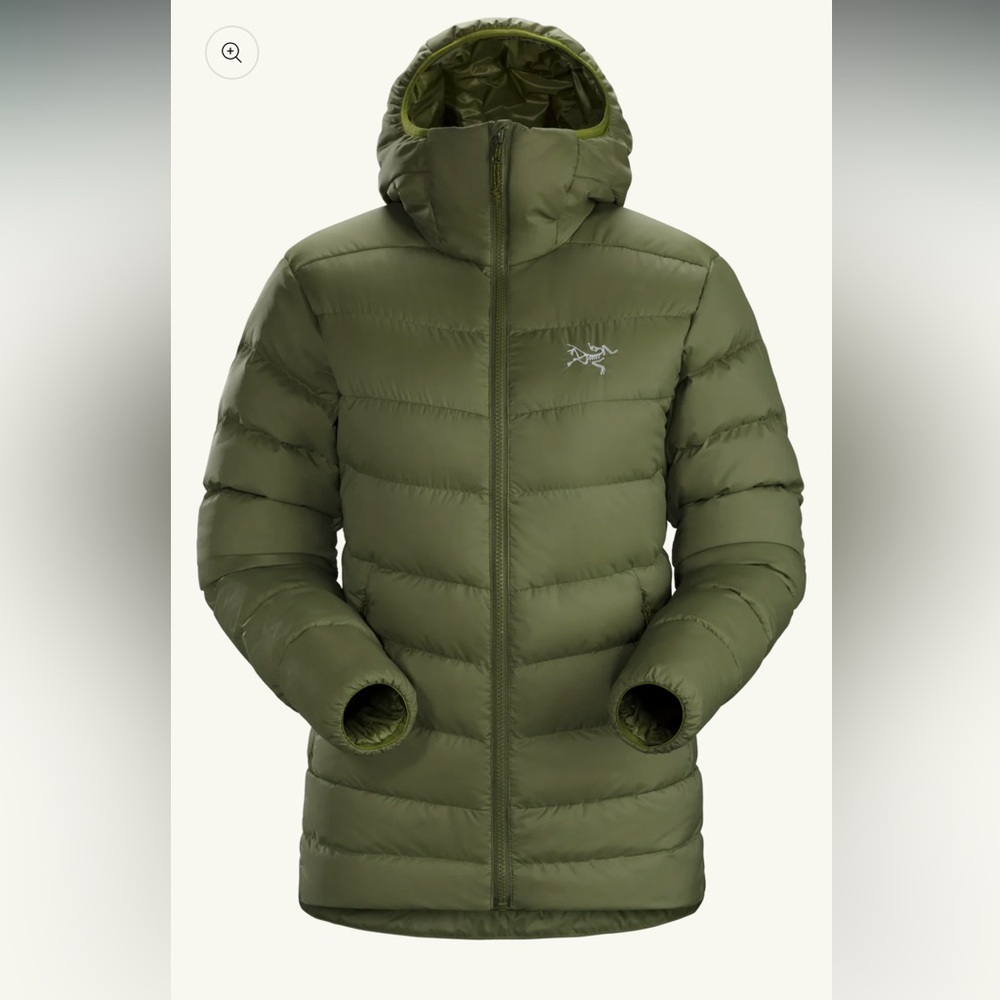 Arc’teryx Thorium AR hoody, women’s size S, Bushwack green